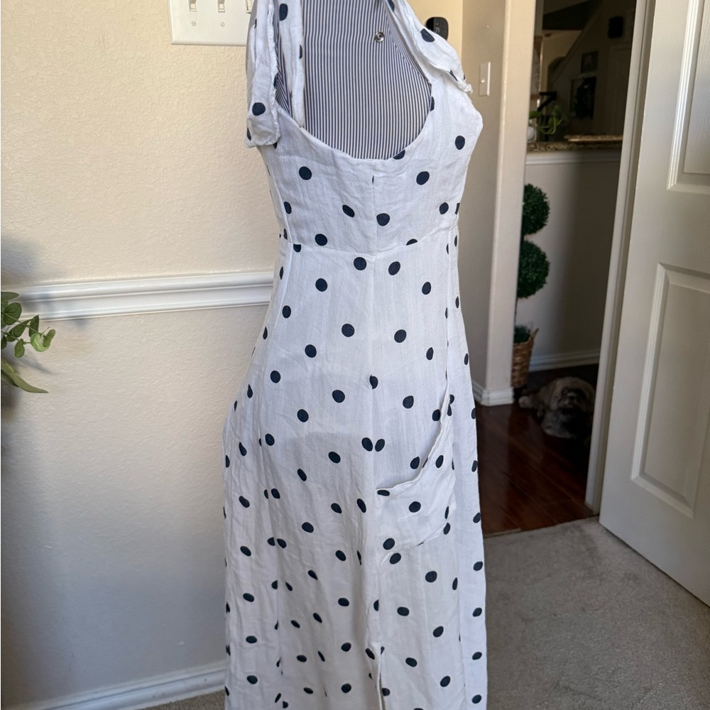 Polka Dot Button-Up Shirt ESSUE MEDIUM - Picture 15 of 16